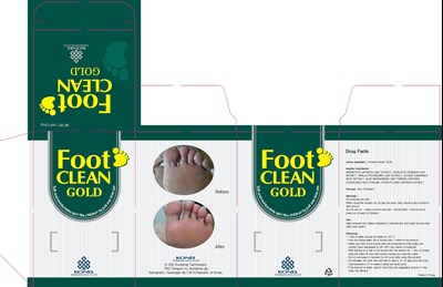 Image Of Carton (Foot Clean Gold Carton)